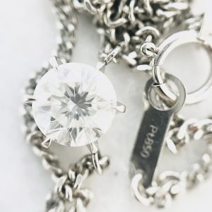 Pt850 ダイヤモンド0.52Ct ネックレス