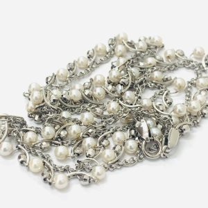 Pt850(プラチナ850) ネックレス 真珠 パール