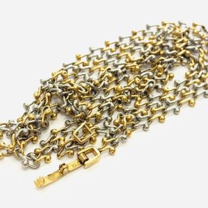 K18/Pt850 18金 プラチナ850 コンビ製品 ネックレス 貴金属