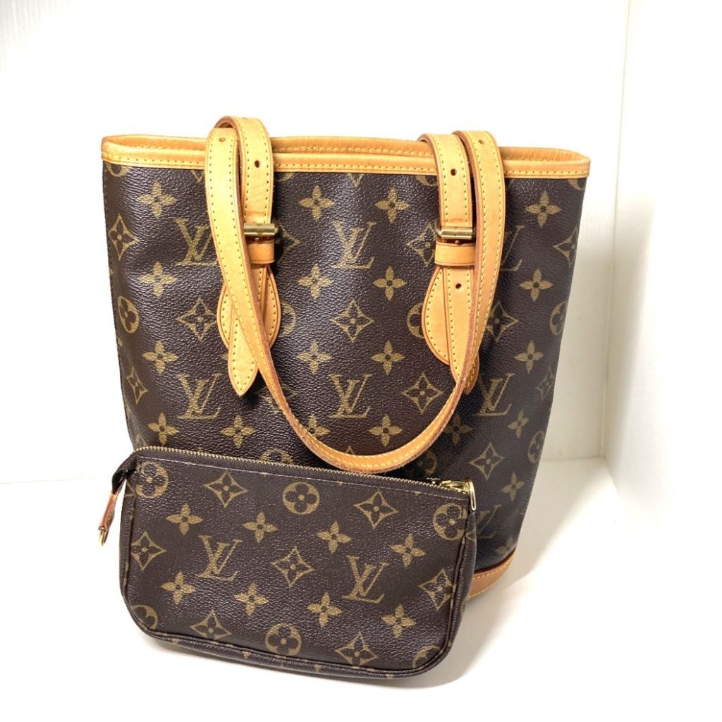 ルイヴィトン Louis Vuitton モノグラム バケット PM