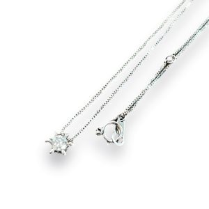 Pt850 ダイヤモンド ネックレス