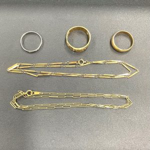 貴金属(K18リング・K18ネックレス・Pt900リング)