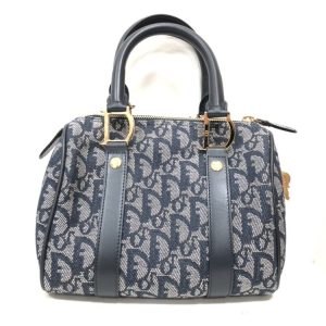 Christian Dior クリスチャンディオール トロッターミニボストンバッグ