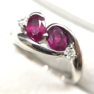 Pt900 ルビーリング