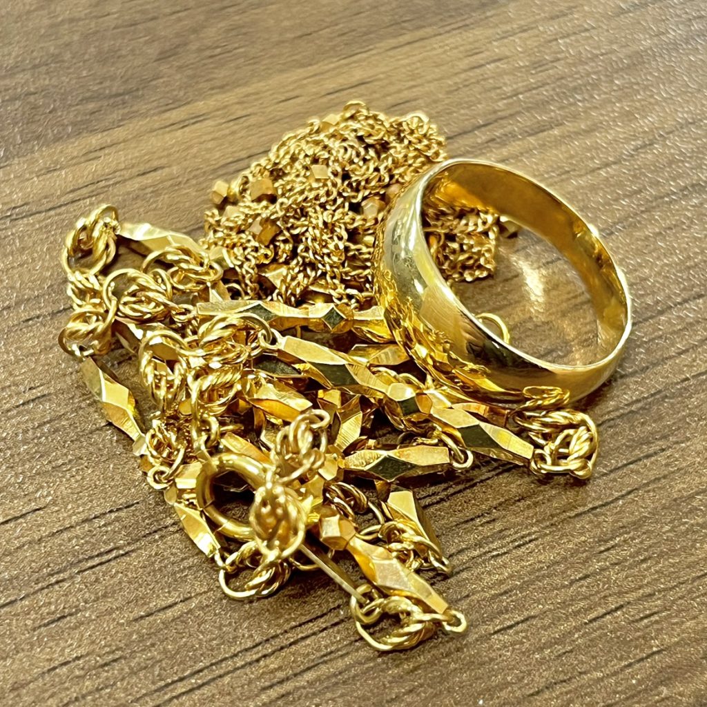 K18 リング ネックレス 750 金まとめの買取実績 | 買取専門店さすがや
