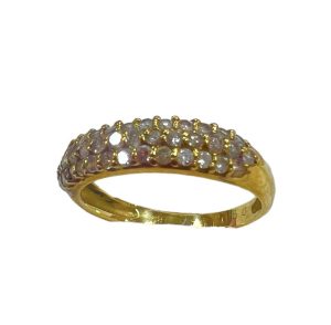 K18(18金) メレダイヤ0.50ct リング