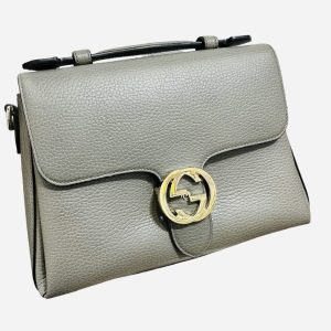 GUCCI グッチ インターロッキング チェーンショルダーバッグ