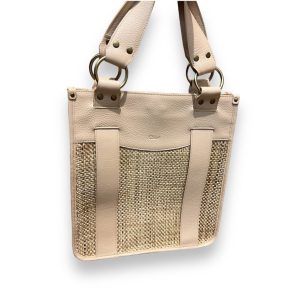 Chloe ストローライン トートバッグ
