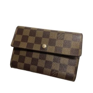 ルイヴィトン Louis Vuitton ダミエ ポルトトレゾール  財布