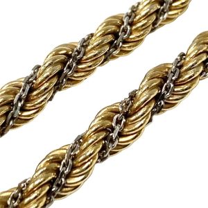 K18 Pt850 コンビネックレス