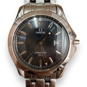 OMEGA シーマスター クォーツ式 リューズ破損