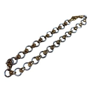 K18/Pt850 コンビ ブレスレット