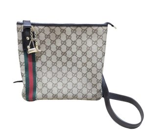 GUCCI グッチ シェリーライン GGキャンバス ショルダーバッグ