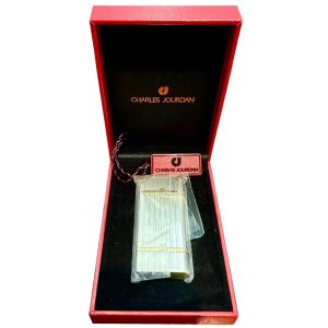 CHARLES JOURDAN S.T.Dupont ライター コラボデザイン シルバー×ゴールド