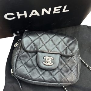 CHANEL　ラムスキン　ミニショルダーポーチ　