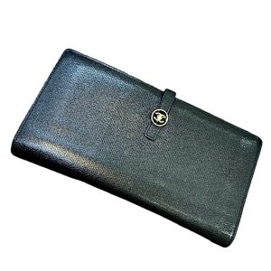CHANEL シャネル ココボタン 二つ折り長財布