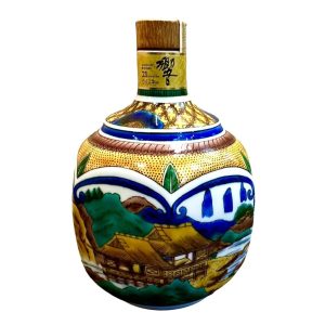 SUNTORY 響 21年 限定ボトル 九谷焼 吉田屋風山水図六角瓶 2007