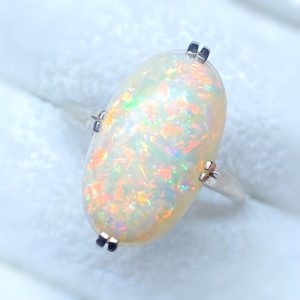 Pt850 オパール リング