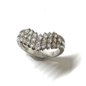 Pt900 MD1.01ctリング