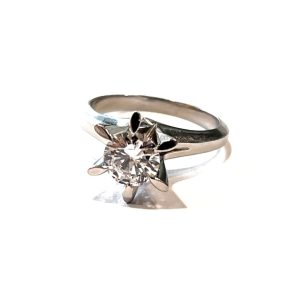 Pt900 ダイヤモンド 1.079ct リング