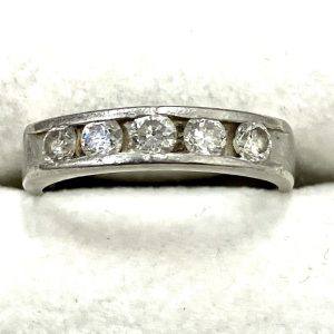 Pt900 0.5ctダイヤモンド付きリング