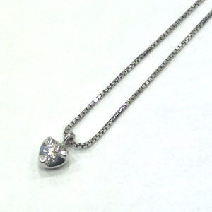 Pt900 ダイヤモンド ネックレス