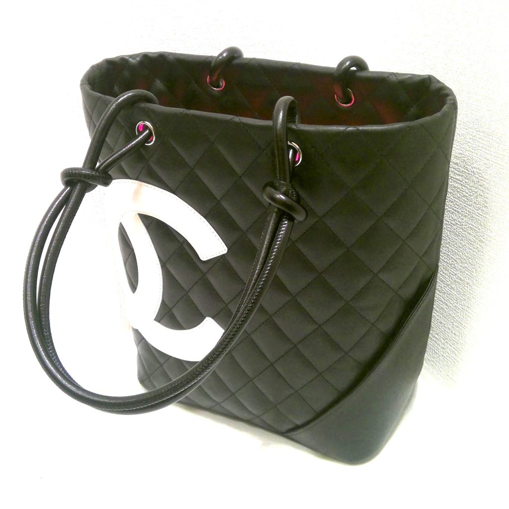 CHANEL カンボンライン ミディアム トートバック