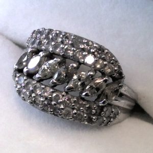 Pt900 メレダイヤリング