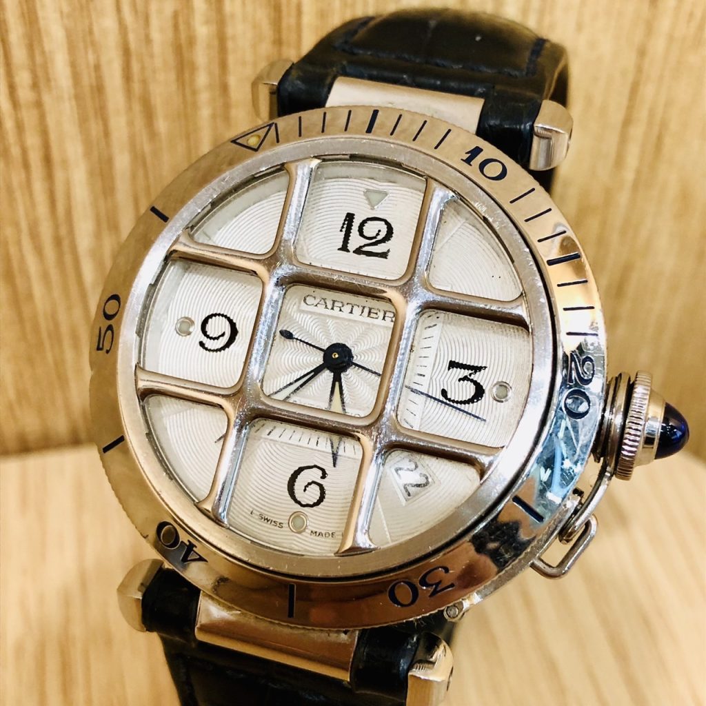 カルティエ パシャ グリット 38㎜ 腕時計 自動巻き