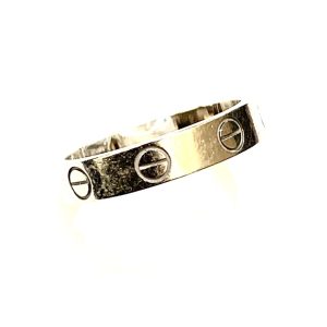 カルティエ ミニラブリング 750刻印 #50
