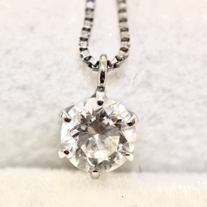 Pt850(プラチナ850) ダイヤモンド ネックレス