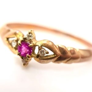 K18(18金) ルビー リング