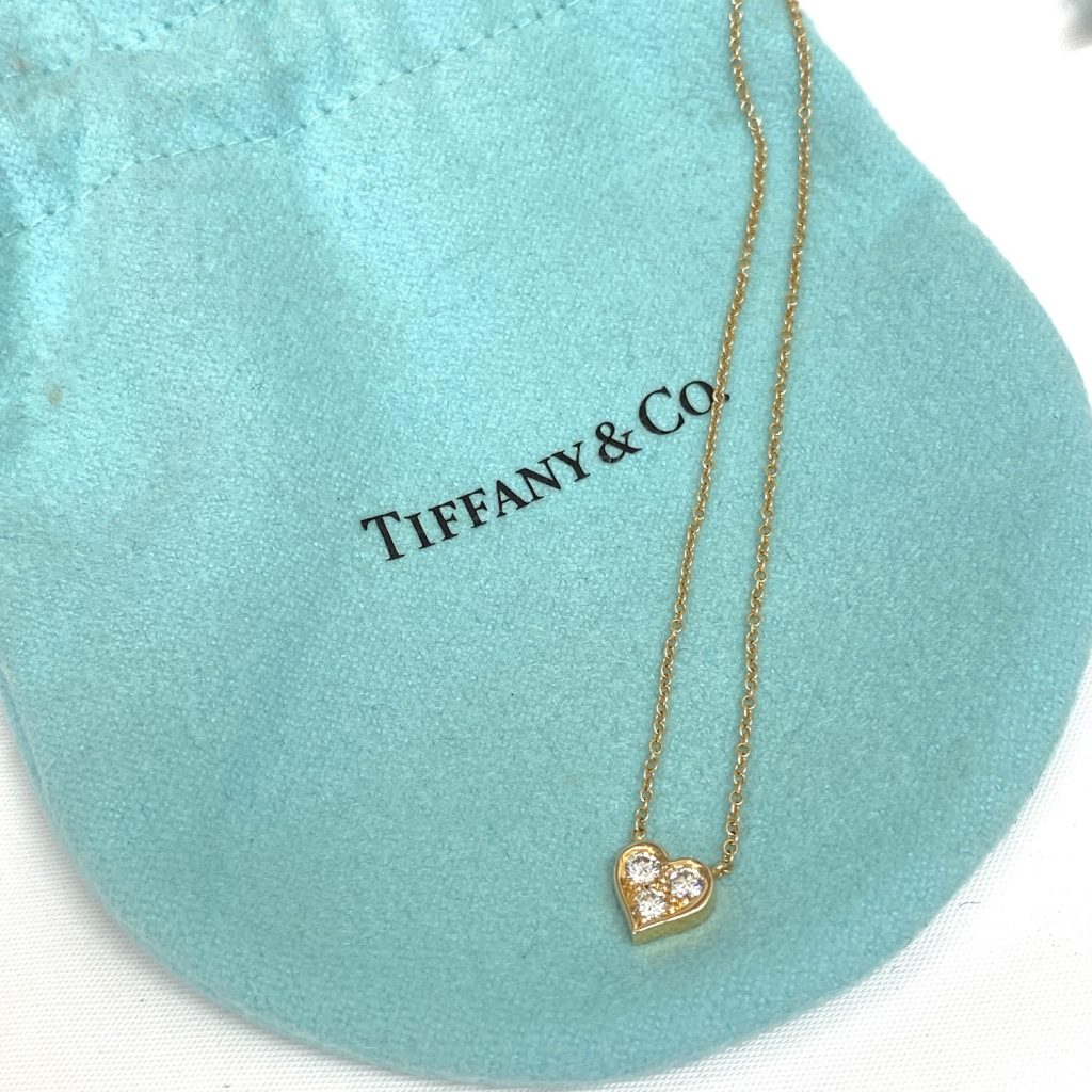 TIFFANY ティファニー センチメンタルハート ダイヤ ネックレスの買取  