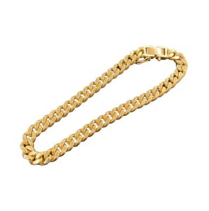 K18 喜平チェーンブレスレット 18金 750