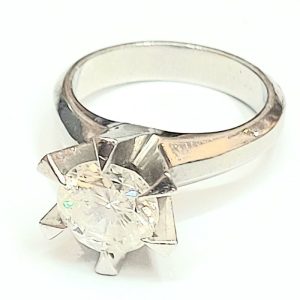 Pt900 ダイヤ3.091ct リング