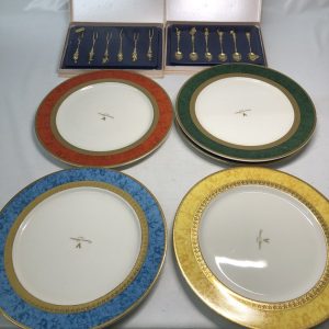 イタリア製　カトラリー＆皿セット