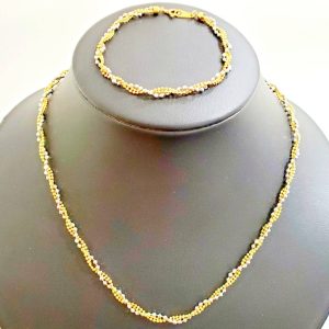 K18/Pt850 ネックレス ブレスレット