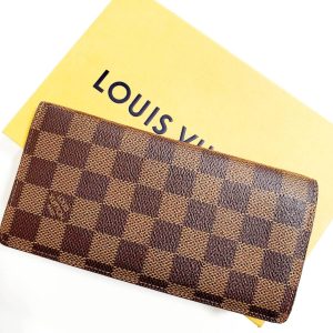 LOUIS VUITTON ルイヴィトン ダミエ ポルトフォイユ ブラザ