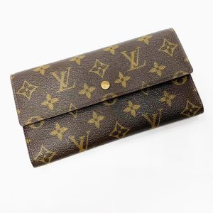 LOUIS VUITTON ルイヴィトン 三つ折り長財布 モノグラム