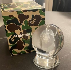 アベイシングエイプ クリスタルガラス