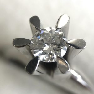 プラチナ ダイヤモンドリング 婚約指輪 Pt900｜前橋市大手町