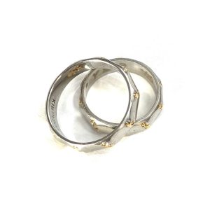 Pt900/K18 コンビリング