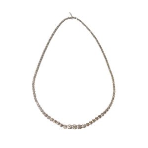 K18 Pt850 コンビ ネックレス