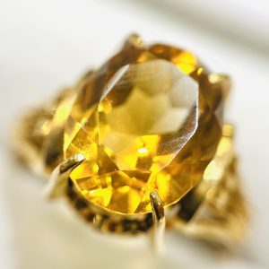 K18 シトリンリング