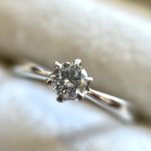 Pt900 ダイヤモンドリング 0.275ct