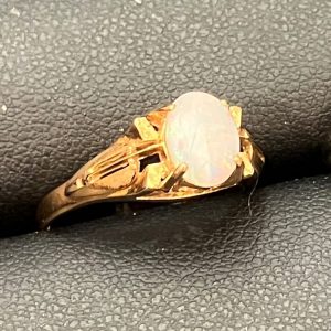 オパールリング K18 指輪