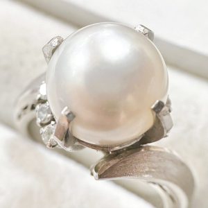 Pt900(プラチナ900) パールリング