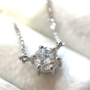 Pt900 ダイヤモンド ネックレス