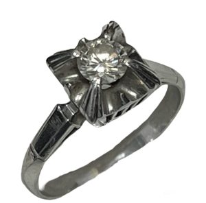 Pt850 ダイヤモンド リング アクセサリー