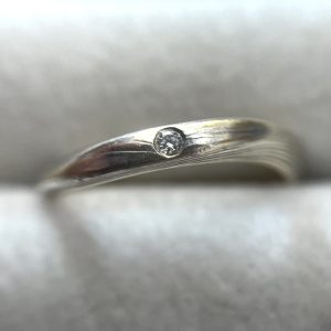 Pt900(プラチナ900) メレダイヤモンド付き リング アクセサリー